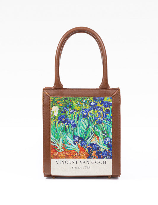Vincent Van Gogh Irises Art Bag