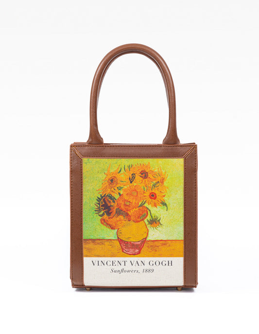 Van Gogh Sunflowers Art Bag