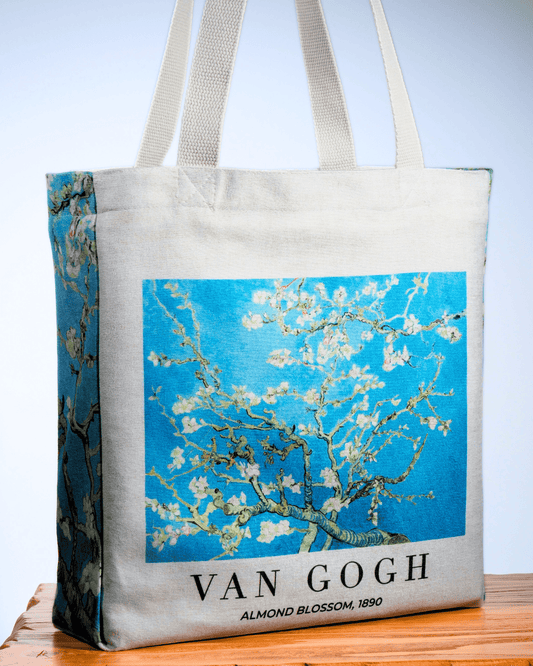 Almond Blossom Badem Çiçeği Tote Bag
