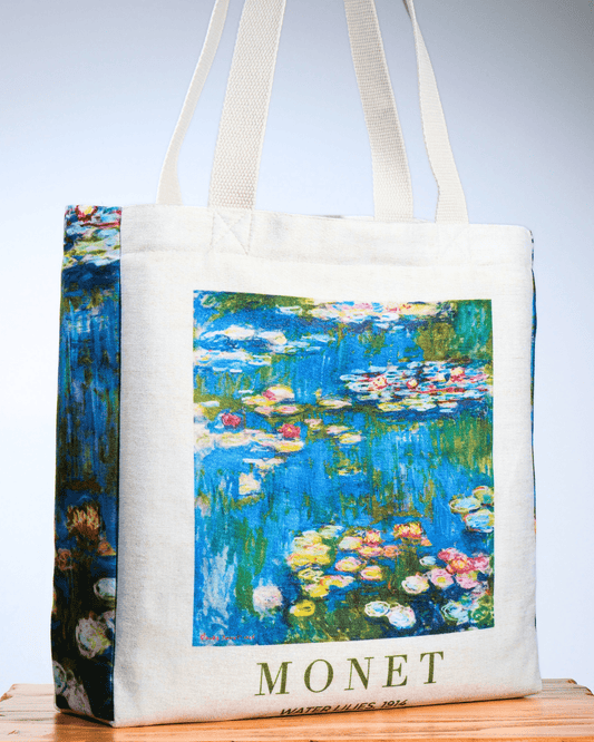 Water Lilies Painting by Claude Monet Tote Bag