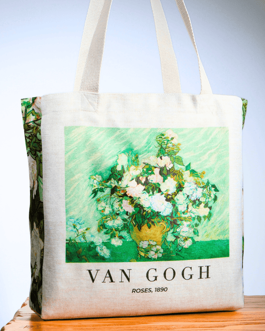 Vincent van Gogh Roses, 1890 Tote Bag