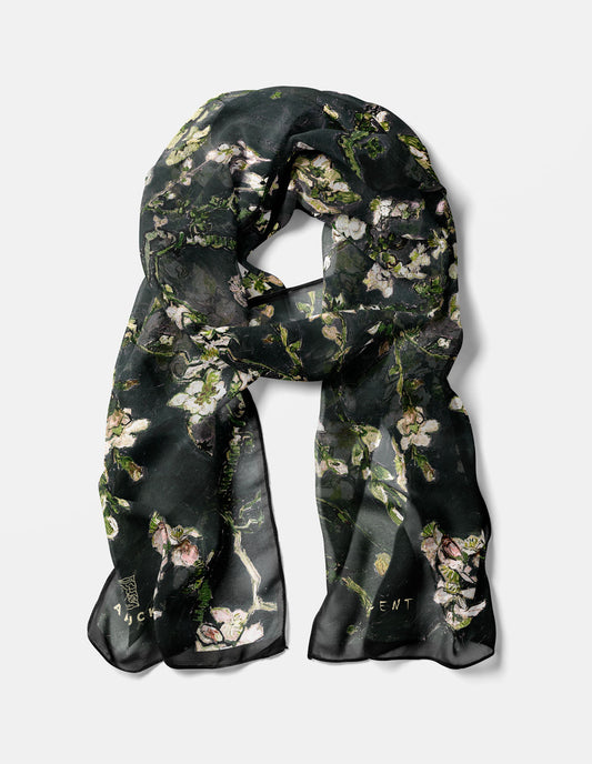Vincent Van Gogh Almond Blossoms Black Scarf, 1890