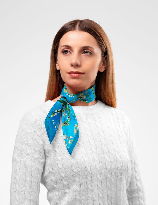 Van Gogh Almond Blossoms Scarf
