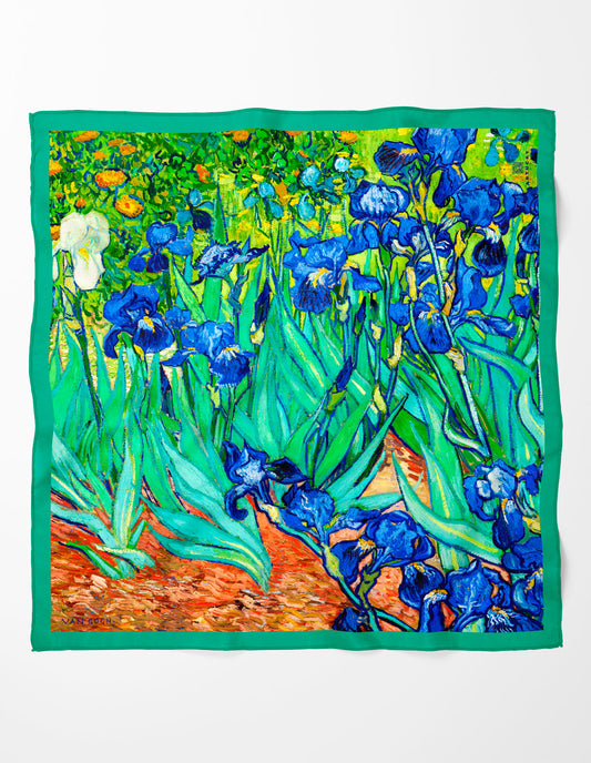 Van Gogh Irises Scarf