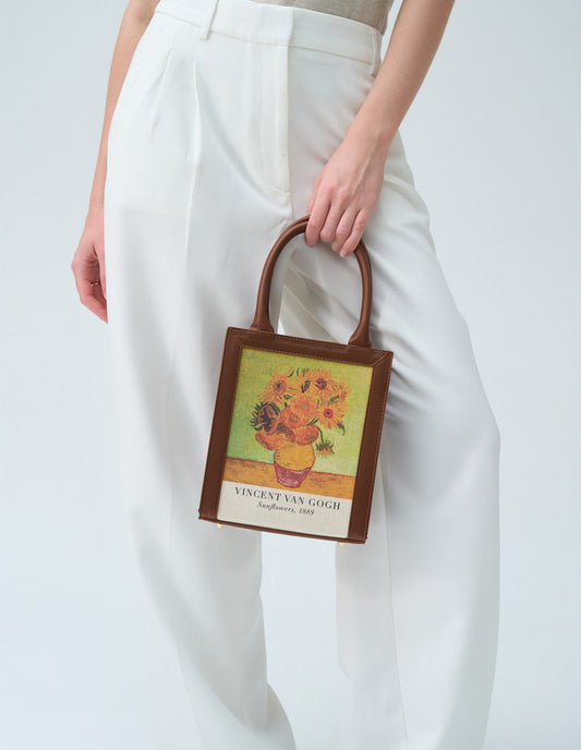 Van Gogh Sunflowers Art Bag