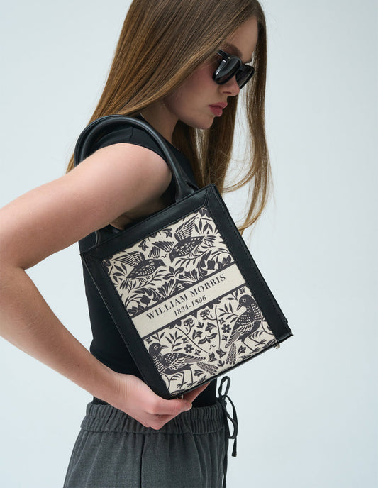 William Morris Floral Birds Art Bag