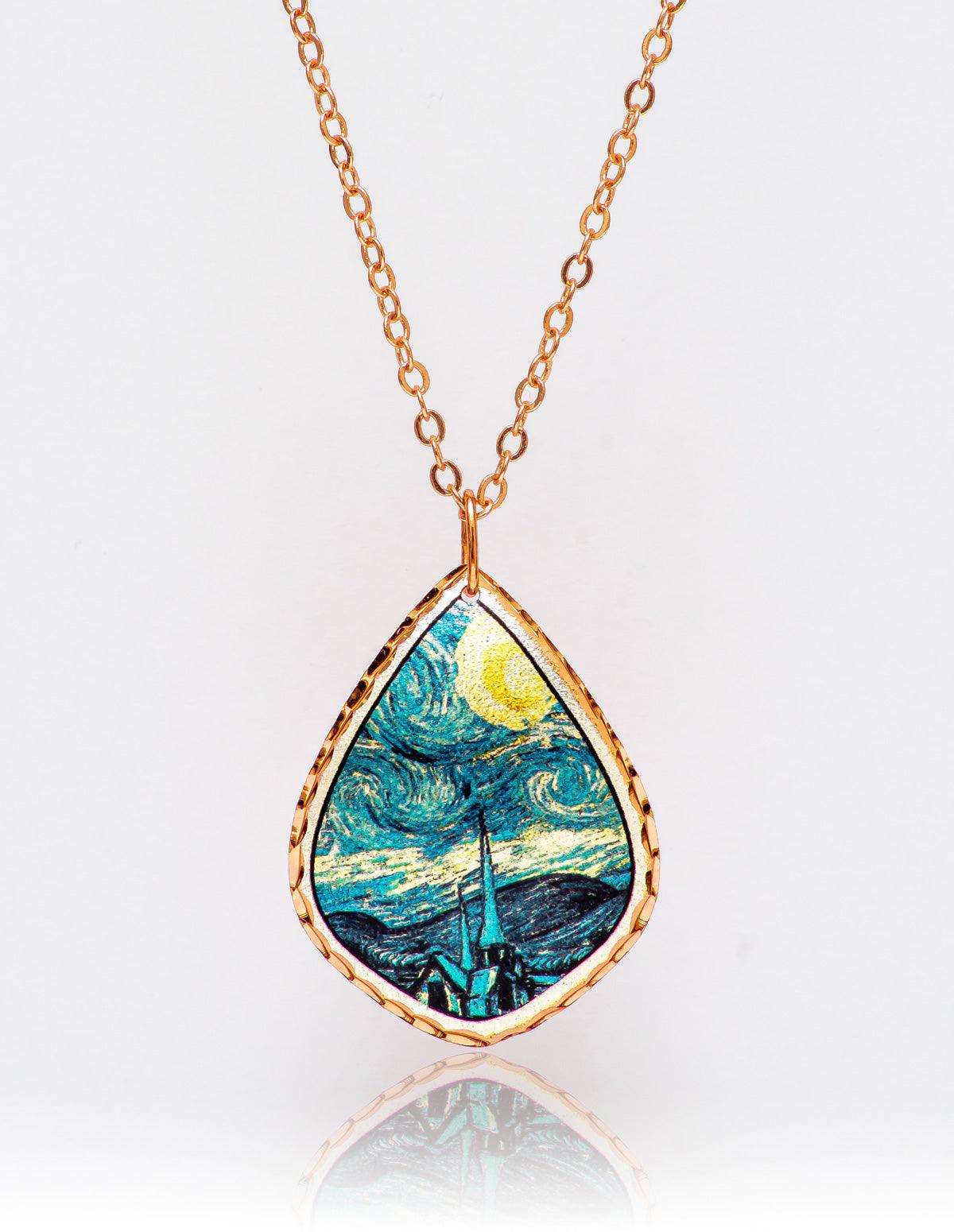 Van gogh best sale starry night necklace