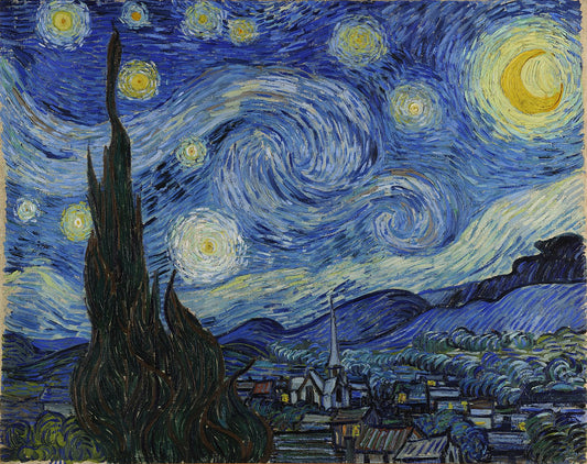 Vincent Van Gogh The Starry Night Saint Rémy