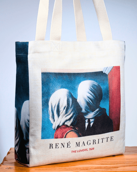 The Lovers Painting by René Magritte Tote Bag