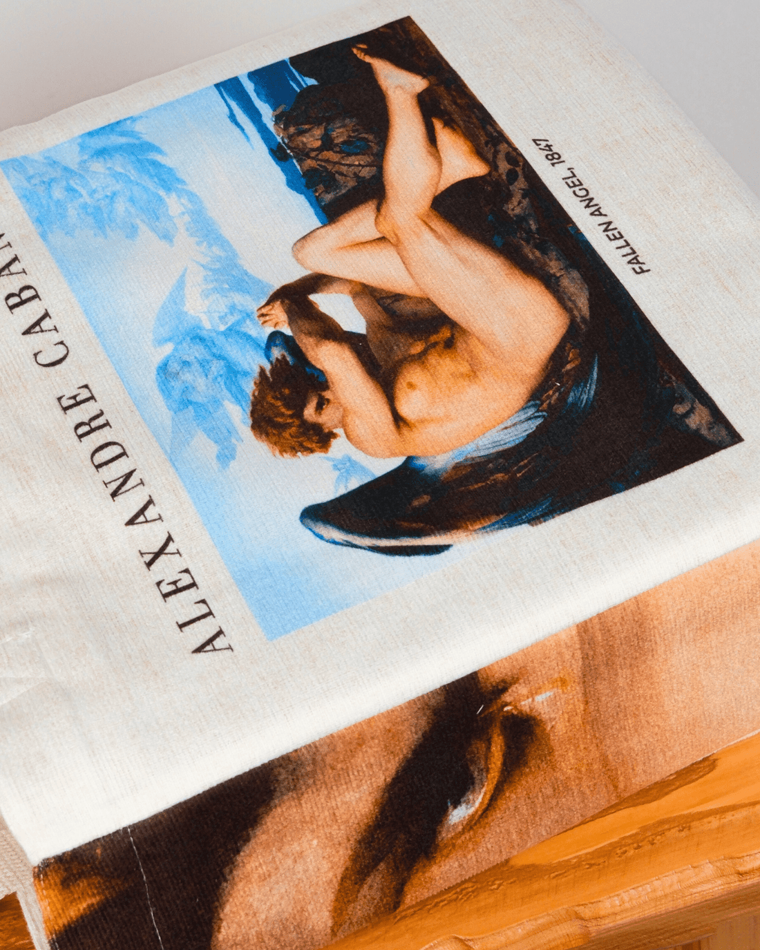 The Fallen Angel by Alexandre Cabanel Tote Bag