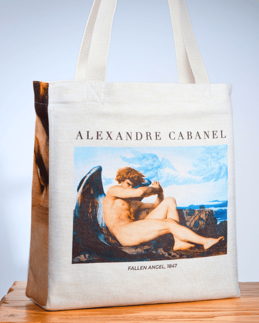 The Fallen Angel by Alexandre Cabanel Tote Bag