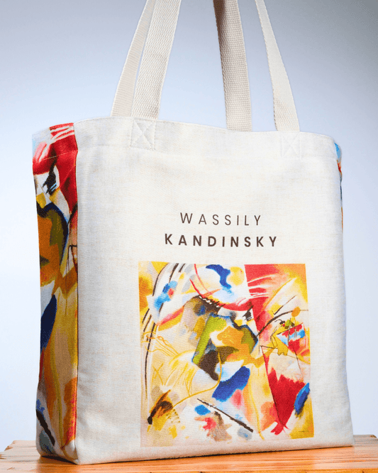 Painting with Green Center by Wassily Kandinsky Tote Bag