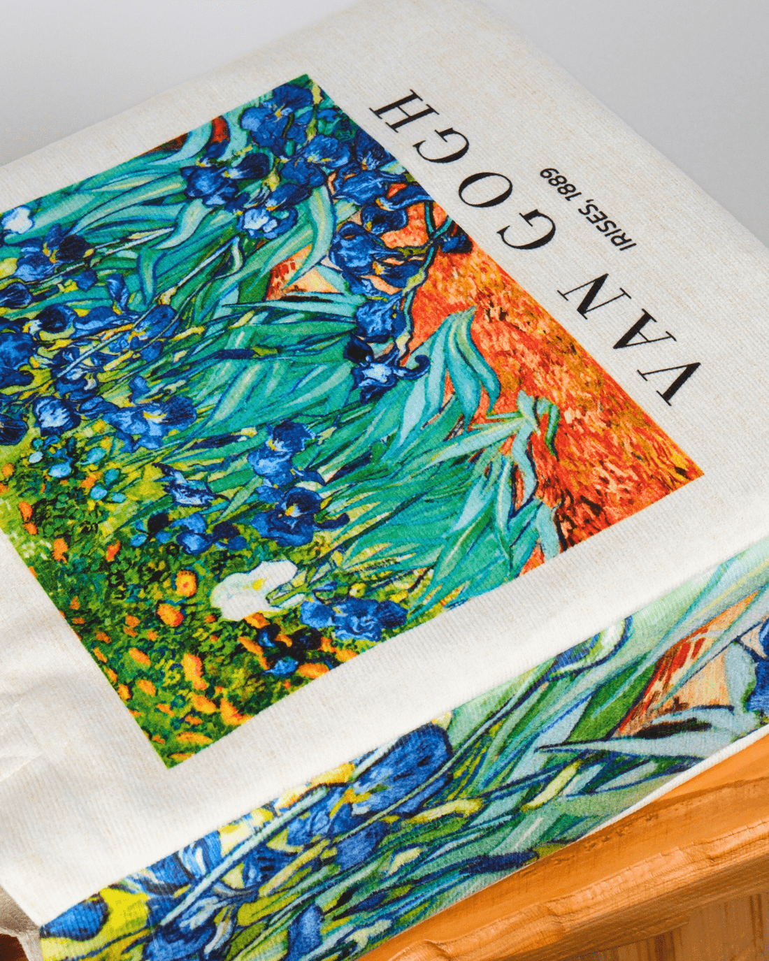 Irises Painting by Vincent van Gogh Tote Bag
