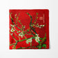 Van Gogh Almond Blossoms Red Scarf