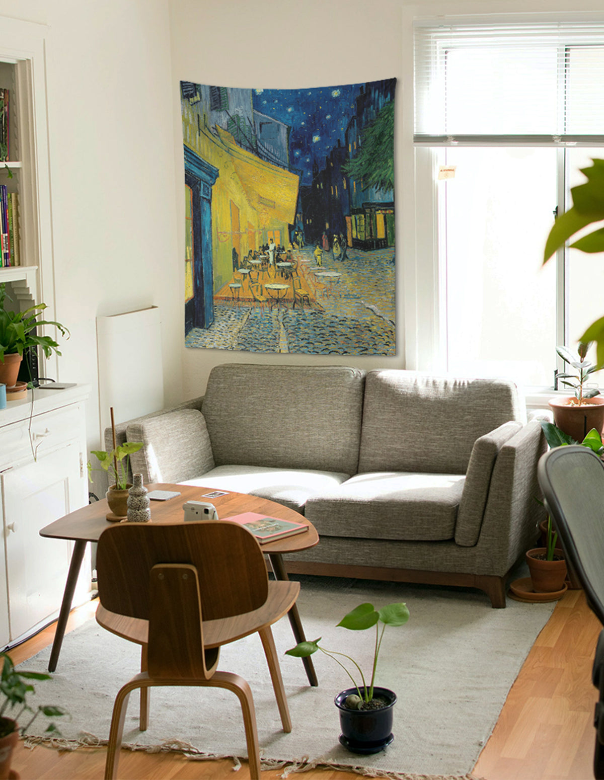 Van Gogh Kafe Terasta Gece (Café Terrace at Night) Tablo Duvar Örtüsü