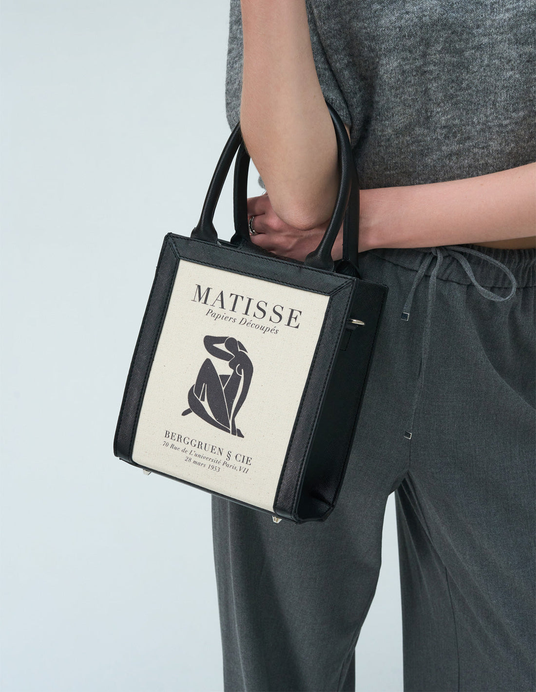 Henri Matisse Black Nude Art Bag