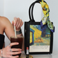 Van Gogh Café Terrace at Night Art Bag