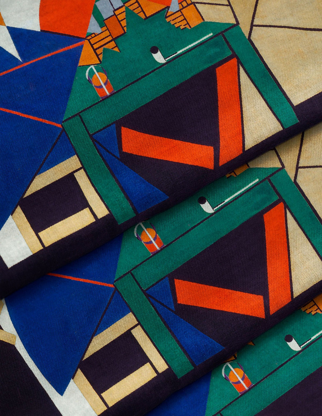 Theo van Doesburg Card Players Sanat Eseri Duvar Örtüsü