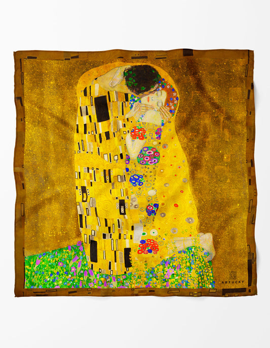 Gustav Klimt The Kiss Scarf