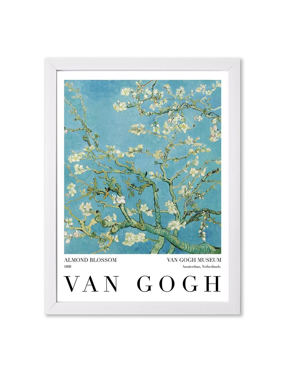 Almond Blossom 1890, Vincent van Gogh - artucky.com
