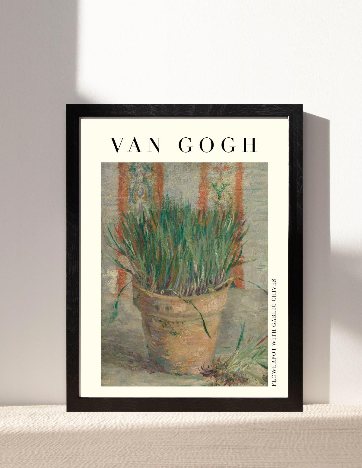 Flower Pot with Chives 1887, Vincent van Gogh