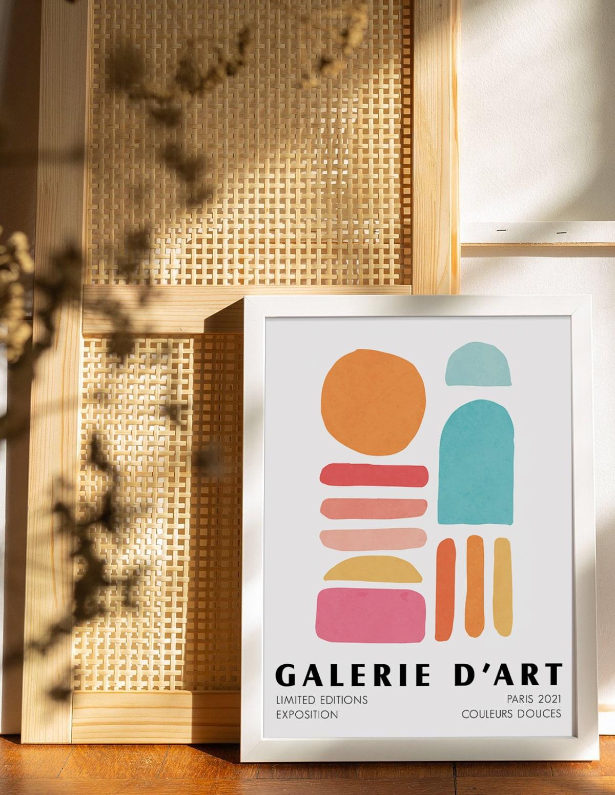 Galerie D'art 2021, Paris - artucky-US - import_2022_07_19_113509, poster, tablo, çerçeve