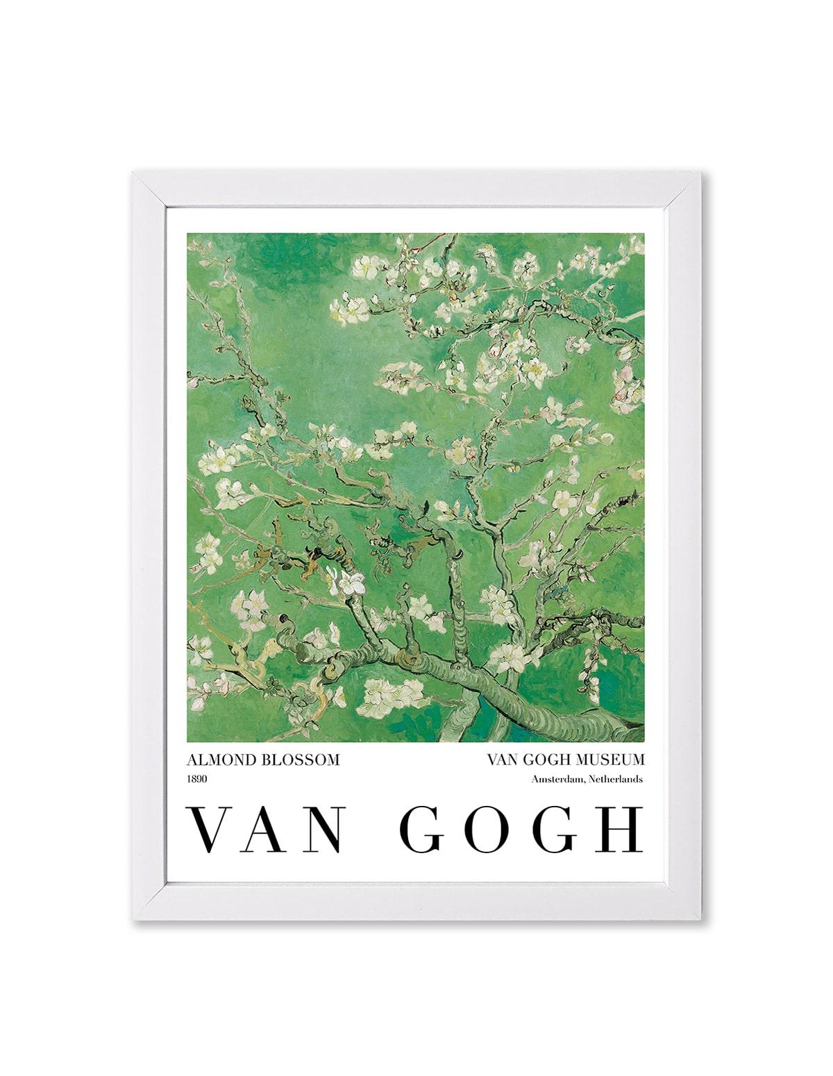 Green Almond Blossom 1890, Vincent van Gogh - artucky-US - import_2022_07_19_113509, poster, tablo, çerçeve