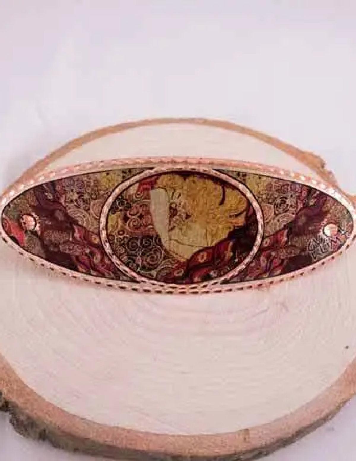 Gustav Klimt Danae Tapestry Tasarım Toka