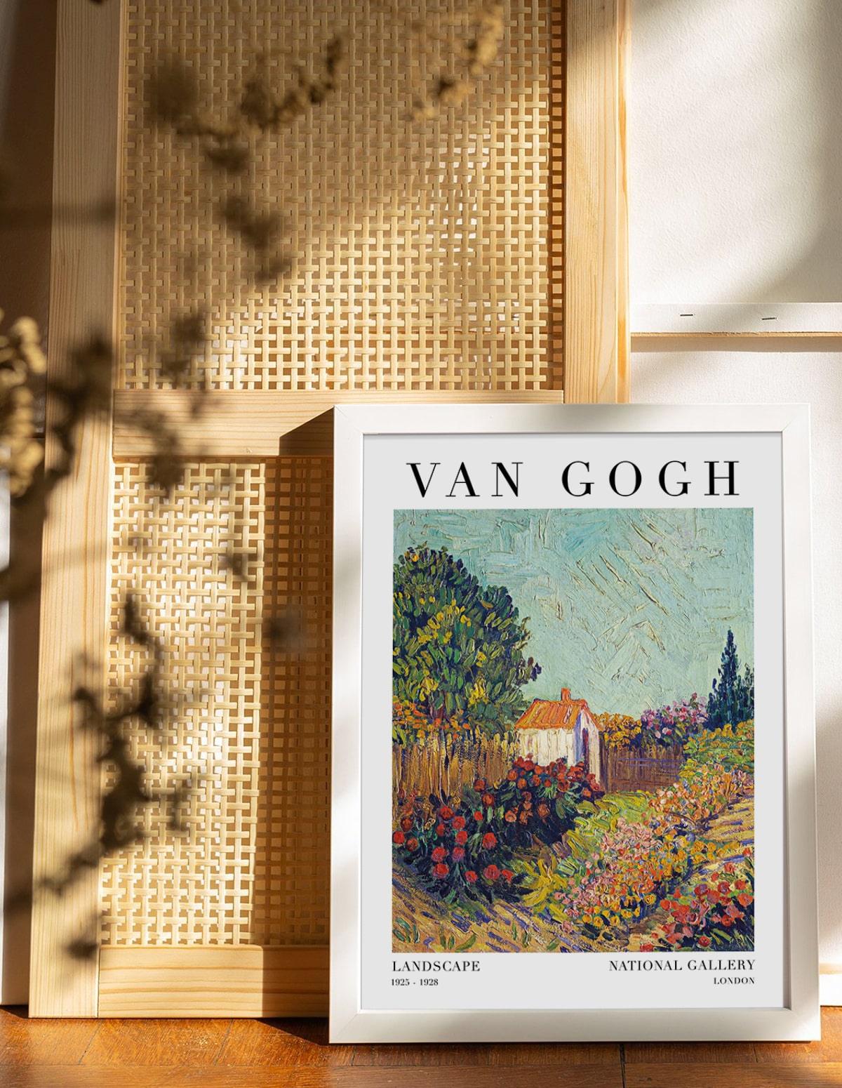Landscape 1888, Vincent van Gogh - artucky-US - import_2022_07_19_113509, poster, tablo, çerçeve