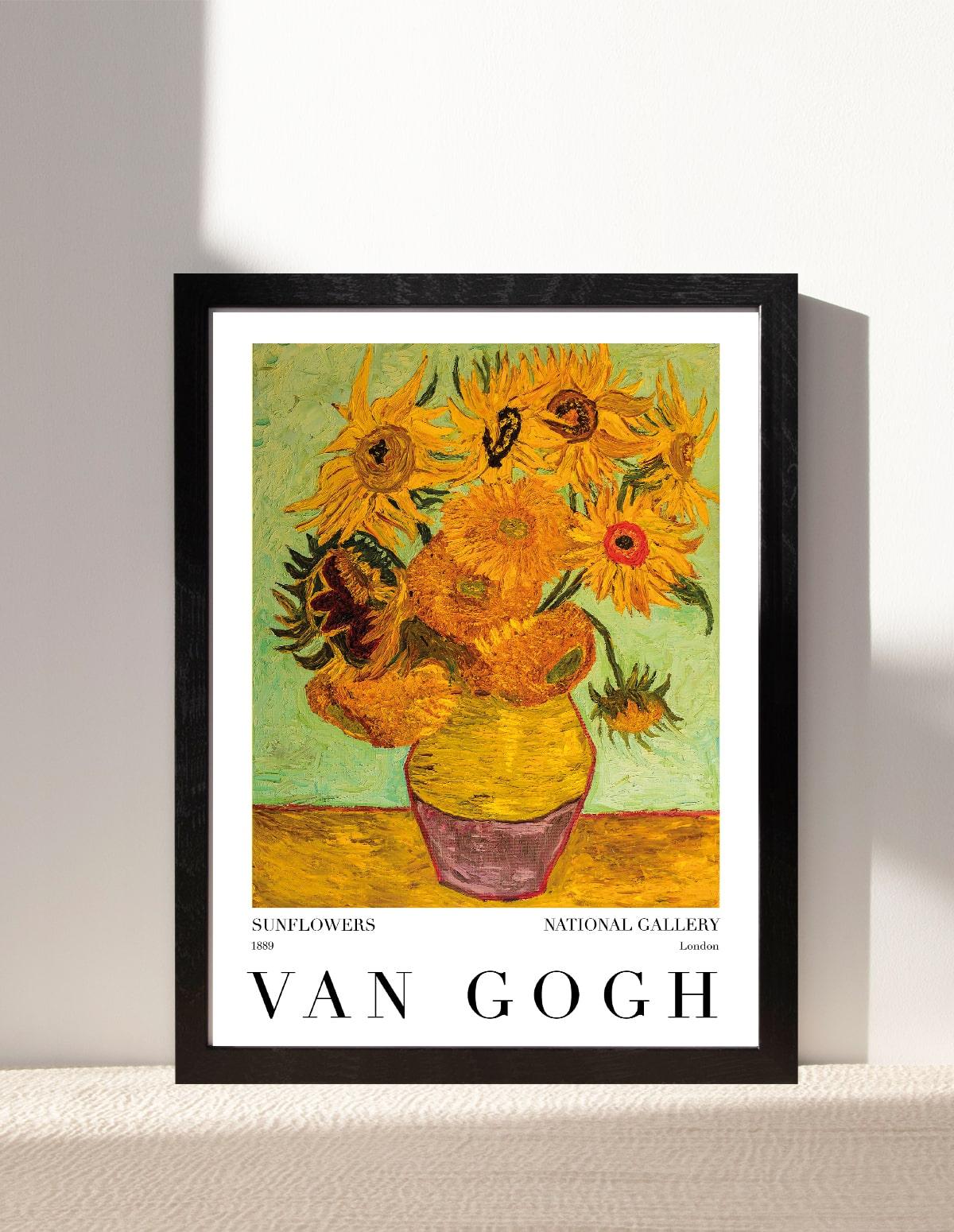 Sunflowers 1887, Vincent van Gogh