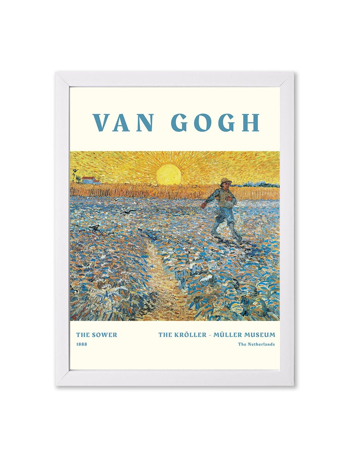 The Sower 1888, Vincent van Gogh - artucky-US - import_2022_07_19_113509, poster, tablo, çerçeve