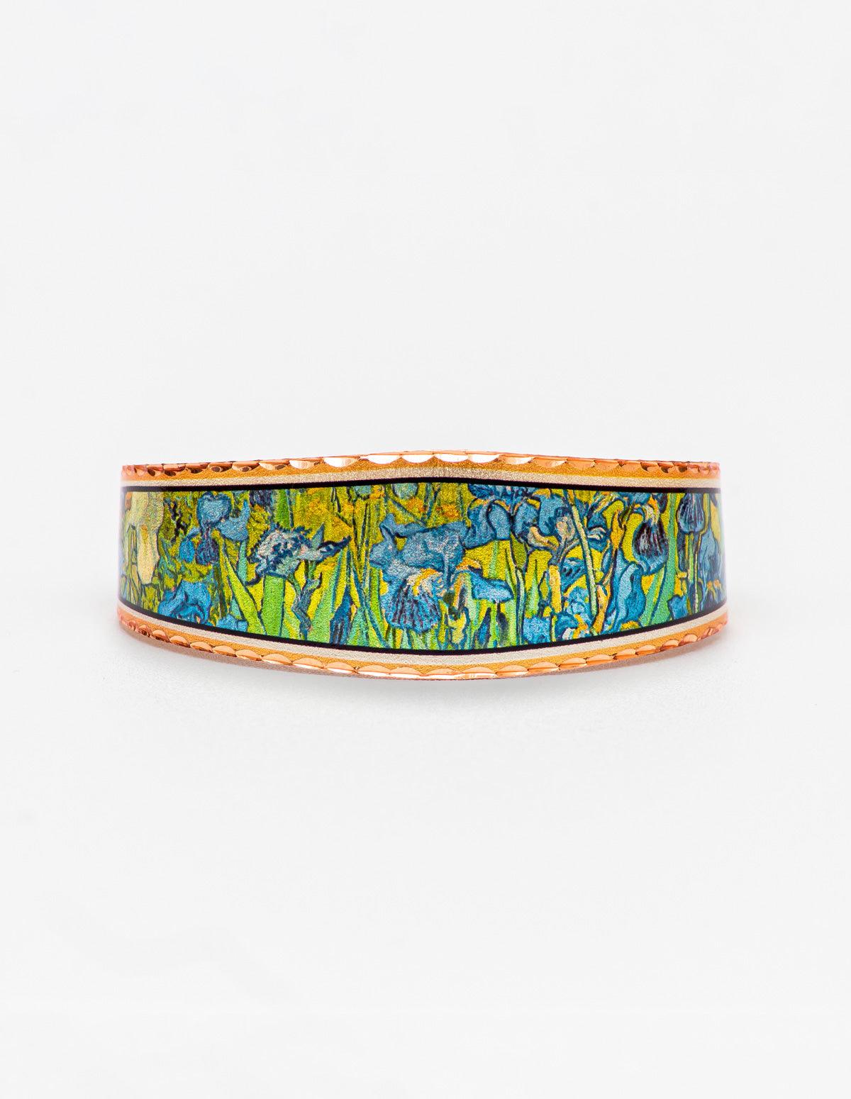 Van Gogh Irises Bracelet - artucky-US - bilezik, import_2022_07_19_113509, irises, van gogh